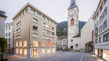 Neue Zweigstelle in der Altstadt von Chur