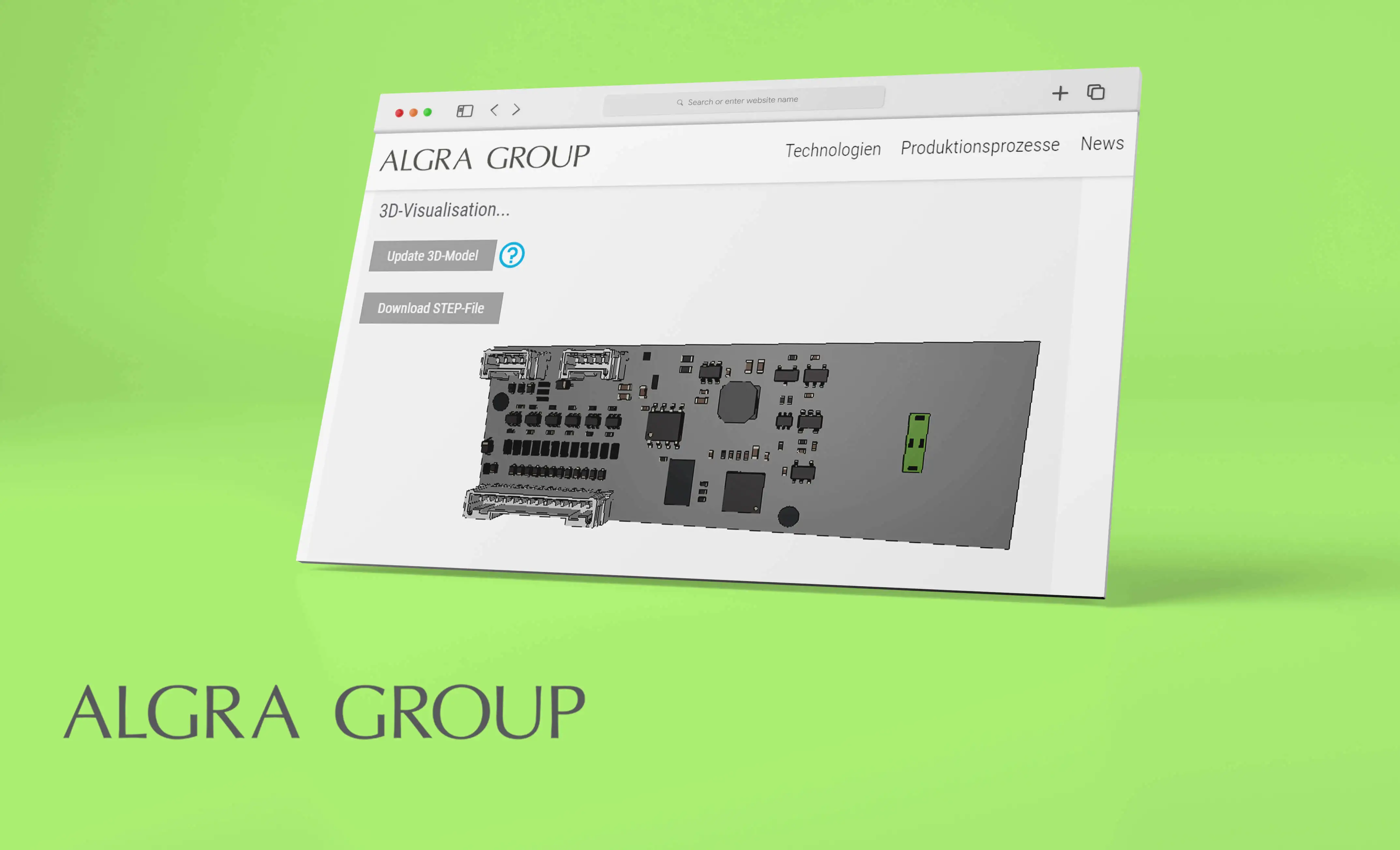 ALGRA: 3D-Online-Konfigurator
